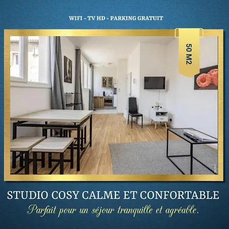 Studio Cosy - Hypercentre - Calme - 50M2 - Wi-Fi Graulhet Exterior photo